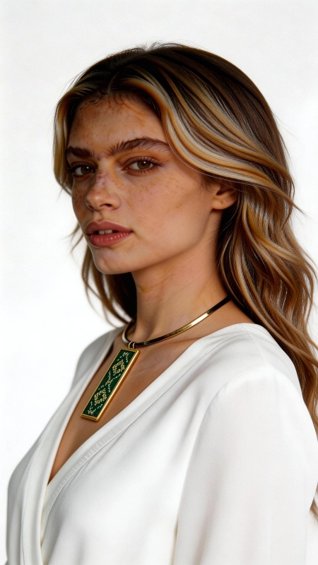 Κολιέ κεντητό πράσινο με γεωμετρικά σχέδια από χρυσοκλωστή δεμένο με ορείχαλκο - KOL-4707, Ανακαλύψτε την τέλεια ισορροπία μεταξύ παραδοσιακής τέχνης και σύγχρονου στυλ με αυτό το εντυπωσιακό κεντητό κολιέ σε πράσινες αποχρώσεις. Σχεδιασμένο από την Ελληνίδα Σχεδιάστρια Κοσμημάτων Αικατερίνη Χαλκιαδάκη, αυτό το χειροποίητο κόσμημα συνδυάζει γεωμετρικά σχέδια με χρυσοκλωστή για ένα μοναδικό αποτέλεσμα που ξεχωρίζει. Η ιδιαίτερη τεχνική κεντήματος σε εταμίν δημιουργεί έναν εκλεπτυσμένο συνδυασμό πράσινων τόνων που λαμπυρίζουν χάρη στη χρυσοκλωστή. Το κολιέ ολοκληρώνεται με ορείχαλκο που προσδίδει μια vintage πινελιά και εξασφαλίζει ανθεκτικότητα. Το statement design του το καθιστά ιδανικό για ιδιαίτερες περιστάσεις αλλά και για την καθημερινότητα όταν θέλετε να προσθέσετε χρώμα και στυλ στο look σας. Υλικό: Ορείχαλκος, Ύφασμα Συμπληρώστε το με άλλα κοσμήματα της ίδιας συλλογής για μια ολοκληρωμένη εμφάνιση. Φυλάξτε το σε στεγνό μέρος μακριά από άμεση ηλιακή ακτινοβολία για να διατηρηθούν τα χρώματα του.