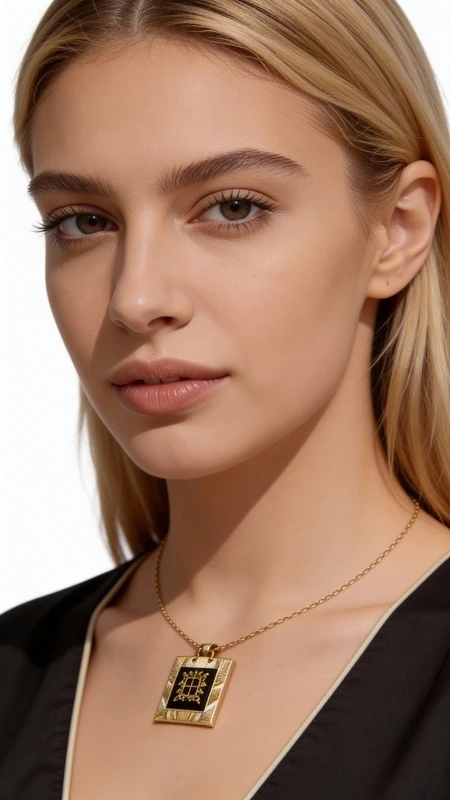 Κολιέ κεντητό μαύρο με γεωμετρικά σχέδια από χρυσοκλωστή δεμένο με ορείχαλκο - KOL-4694, Ανακαλύψτε την τέλεια ισορροπία μεταξύ παραδοσιακής τέχνης και μοντέρνου στυλ με αυτό το εντυπωσιακό κεντητό κολιέ σε μαύρο χρώμα. Σχεδιασμένο από την Ελληνίδα Σχεδιάστρια Κοσμημάτων Αικατερίνη Χαλκιαδάκη, αυτό το μοναδικό κόσμημα συνδυάζει γεωμετρικά σχέδια κεντημένα με χρυσοκλωστή, δημιουργώντας έναν εκλεπτυσμένο συνδυασμό χρωμάτων.
Το statement κολιέ παρουσιάζει μια τετράγωνη κεντητή επιφάνεια που πλαισιώνεται από χρυσό ορείχαλκο, ενώ το μαύρο υπόβαθρο αναδεικνύει τα χρυσά γεωμετρικά μοτίβα. Η τεχνική του κεντήματος προσδίδει υφή και βάθος στο σχέδιο, καθιστώντας το ιδανικό για γυναίκες που αναζητούν χειροποίητα κοσμήματα με ιδιαίτερη αισθητική.
Το μακρύ κολιέ με την κλασική αλυσίδα από ορείχαλκο προσφέρει άνεση στη φορά και ταιριάζει τέλεια με μονόχρωμα ντυσίματα, προσθέτοντας μια vintage πινελιά στην εμφάνισή σας.
Φροντίστε το κολιέ σας αποθηκεύοντάς το σε στεγνό μέρος και αποφεύγοντας την επαφή με υγρά για να διατηρήσετε την ομορφιά του κεντήματος.
Υλικό: Ορείχαλκος, Ύφασμα