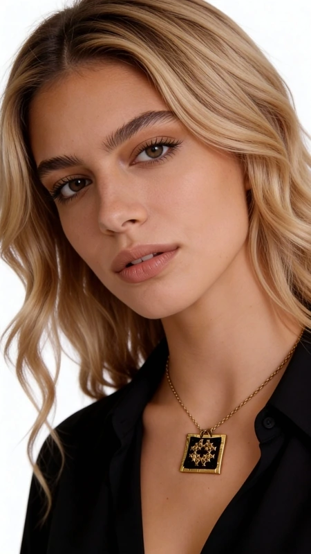 Κολιέ κεντητό μαύρο με γεωμετρικά σχέδια από χρυσοκλωστή δεμένο με ορείχαλκο - KOL-4695, Ανακαλύψτε τη μαγεία της παραδοσιακής ελληνικής τέχνης με αυτό το εντυπωσιακό κεντητό κολιέ σε μαύρο χρώμα. Σχεδιασμένο από την Ελληνίδα Σχεδιάστρια Κοσμημάτων Αικατερίνη Χαλκιαδάκη, το κόσμημα αυτό συνδυάζει τη λαϊκή παράδοση με τη σύγχρονη αισθητική.
Το statement κολιέ φέρει γεωμετρικά μοτίβα κεντημένα με χρυσοκλωστή πάνω σε μαύρο ύφασμα, δημιουργώντας έναν εντυπωσιακό χρωματικό συνδυασμό που προσελκύει τα βλέμματα. Αυτό το χειροποίητο κόσμημα είναι ιδανικό για να συμπληρώσει βραδινά σύνολα ή να προσθέσει μια ethnic πινελιά στην καθημερινή σας εμφάνιση. Το μέγεθός του το καθιστά ιδανικό statement piece που μπορεί να φορεθεί μόνο του ή να συνδυαστεί με άλλα κοσμήματα για layering εμφάνιση. Φροντίστε το κολιέ σας αποθηκεύοντάς το σε στεγνό μέρος και καθαρίζοντάς το απαλά με μαλακό πανί.
Υλικό: Ορείχαλκος, Ύφασμα