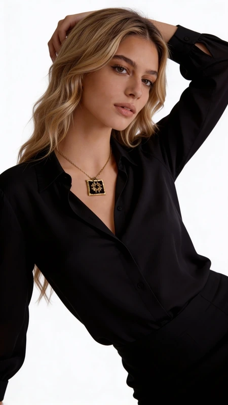 Κολιέ κεντητό μαύρο με γεωμετρικά σχέδια από χρυσοκλωστή δεμένο με ορείχαλκο - KOL-4695, Ανακαλύψτε τη μαγεία της παραδοσιακής ελληνικής τέχνης με αυτό το εντυπωσιακό κεντητό κολιέ σε μαύρο χρώμα. Σχεδιασμένο από την Ελληνίδα Σχεδιάστρια Κοσμημάτων Αικατερίνη Χαλκιαδάκη, το κόσμημα αυτό συνδυάζει τη λαϊκή παράδοση με τη σύγχρονη αισθητική.
Το statement κολιέ φέρει γεωμετρικά μοτίβα κεντημένα με χρυσοκλωστή πάνω σε μαύρο ύφασμα, δημιουργώντας έναν εντυπωσιακό χρωματικό συνδυασμό που προσελκύει τα βλέμματα. Αυτό το χειροποίητο κόσμημα είναι ιδανικό για να συμπληρώσει βραδινά σύνολα ή να προσθέσει μια ethnic πινελιά στην καθημερινή σας εμφάνιση. Το μέγεθός του το καθιστά ιδανικό statement piece που μπορεί να φορεθεί μόνο του ή να συνδυαστεί με άλλα κοσμήματα για layering εμφάνιση. Φροντίστε το κολιέ σας αποθηκεύοντάς το σε στεγνό μέρος και καθαρίζοντάς το απαλά με μαλακό πανί.
Υλικό: Ορείχαλκος, Ύφασμα