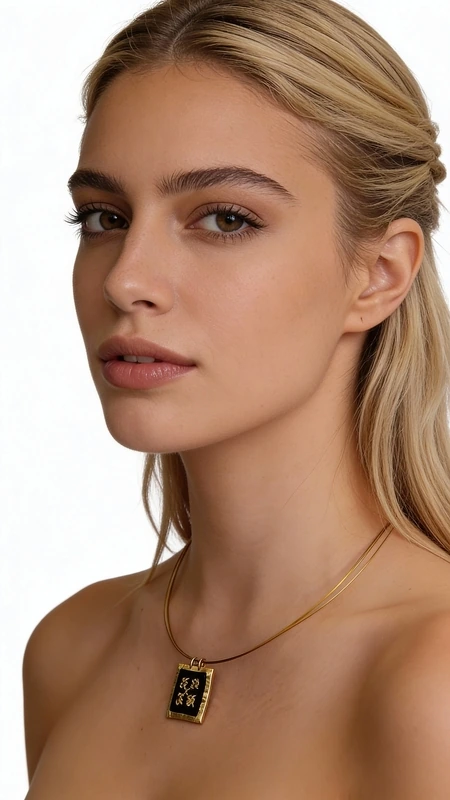 Κολιέ κεντητό μαύρο με γεωμετρικά σχέδια από χρυσοκλωστή δεμένο με ορείχαλκο - KOL-4696, Ανακαλύψτε τη μαγεία του παραδοσιακού κεντήματος με αυτό το εντυπωσιακό κολιέ κεντητό μαύρο που συνδυάζει την ελληνική παράδοση με τη σύγχρονη αισθητική. Σχεδιασμένο από την Ελληνίδα Σχεδιάστρια Κοσμημάτων Αικατερίνη Χαλκιαδάκη, αυτό το μοναδικό κόσμημα αποτελεί την τέλεια επιλογή για γυναίκες που αναζητούν κάτι διαφορετικό και αυθεντικό.
Το κολιέ διακοσμείται με λεπτεπίλεπτα γεωμετρικά σχέδια κεντημένα με χρυσοκλωστή πάνω σε μαύρο ύφασμα, δημιουργώντας έναν εκπληκτικό οπτικό συνδυασμό. Η τετράγωνη φόρμα του κρεμαστού με τα χρυσά γεωμετρικά μοτίβα προσδίδει μια σύγχρονη πινελιά στην παραδοσιακή τέχνη του κεντήματος. Το κολιέ ολοκληρώνεται με κομψή αλυσίδα από ορείχαλκο που εξασφαλίζει άνεση και αντοχή.
Αυτό το statement κολιέ είναι ιδανικό για να προσδώσει χαρακτήρα σε κάθε σας outfit, από casual εμφανίσεις έως πιο επίσημες περιστάσεις. Φροντίστε το με απαλό καθάρισμα και αποθηκεύστε το σε στεγνό μέρος για να διατηρήσει τη λάμψη του.
Υλικό: Ορείχαλκος, Ύφασμα