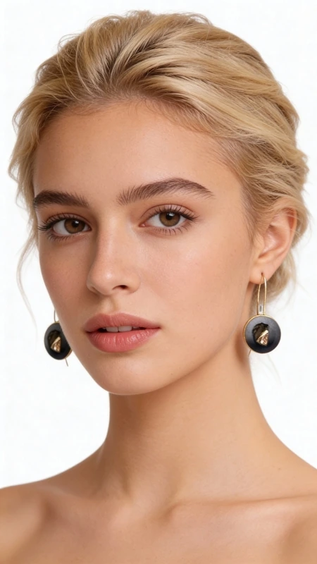 Κρεμαστά σκουλαρίκια με πυρίτη γκρι - 11214, Κρεμαστά σκουλαρίκια με πυρίτη γκρι που συνδυάζουν την κομψότητα με την μοντέρνα αισθητική, δημιουργώντας ένα μοναδικό κόσμημα για κάθε περίσταση. Σχεδιασμένα από την Ελληνίδα Σχεδιάστρια Κοσμημάτων Αικατερίνη Χαλκιαδάκη, αυτά τα χειροποίητα σκουλαρίκια διακρίνονται για την ιδιαίτερη γκρι απόχρωσή τους που θυμίζει χρώμα κιμωλίας.
Κατασκευασμένα από υψηλής ποιότητας ορείχαλκο, τα σκουλαρίκια φέρουν εντυπωσιακές πέτρες σιδηροπυρίτη που προσδίδουν μια φυσική και εκλεπτυσμένη αίσθηση. Η κυκλική φόρμα τους σε συνδυασμό με το ματ φινίρισμα δημιουργεί ένα statement κόσμημα που συμπληρώνει τόσο καθημερινές όσο και επίσημες εμφανίσεις. Το κλείσιμο με κρίκο εξασφαλίζει άνεση και ασφάλεια κατά τη χρήση.
Αυτά τα μοντέρνα σκουλαρίκια είναι ιδανικά για γυναίκες που αναζητούν πρωτότυπα χειροποίητα κοσμήματα με χαρακτήρα. Η ουδέτερη γκρι απόχρωση τους καθιστά εύκολα συνδυάσιμα με κάθε ντύσιμο, ενώ η ποιότητα κατασκευής εγγυάται μακροχρόνια χρήση. Αποθηκεύστε σε στεγνό χώρο και καθαρίστε με μαλακό πανί.
Υλικό: Ορείχαλκος, Σμάλτο 
Πέτρα: Σιδηροπυρίτης