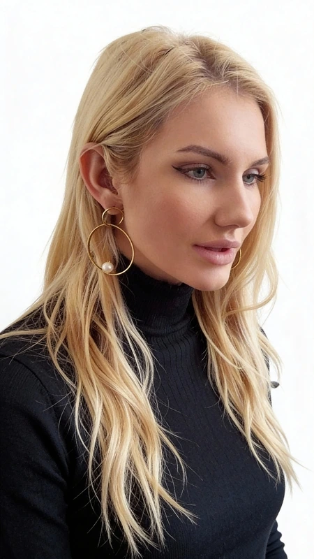 Τα εντυπωσιακά μεγάλα σκουλαρίκια κρίκοι με πέρλες αποτελούν την τέλεια επιλογή για τη γυναίκα που αναζητά statement κοσμήματα με σύγχρονη αισθητική. Σχεδιασμένα από την Ελληνίδα Σχεδιάστρια Κοσμημάτων Αικατερίνη Χαλκιαδάκη, αυτά τα χειροποίητα σκουλαρίκια συνδυάζουν τη χρυσή λάμψη του ορείχαλκου με την κομψότητα των πραγματικών πεταλούδων.\u000AΗ μοναδική σύνθεση διπλών κρίκων δημιουργεί ένα γεωμετρικό παιχνίδι που προσελκύει το βλέμμα, ενώ οι λευκές πέρλες προσθέτουν μια νότα κλασικής κομψότητας. Το καρφωτό κλείσιμο εξασφαλίζει άνετη και ασφαλή χρήση, καθιστώντας τα ιδανικά για όλη την ημέρα.\u000AΑυτά τα μοντέρνα κρεμαστά σκουλαρίκια είναι ιδανικά για ειδικές περιστάσεις όπως γάμους, cocktail parties ή επαγγελματικά events. Συνδυάζονται τέλεια με μονόχρωμα outfits και προσδίδουν στο look σας μια σύγχρονη boho αισθητική.\u000AΥλικό: Ορείχαλκος \u000AΠέτρα: Πέρλα