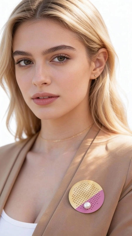 Ανακαλύψτε τις χειροποίητες καρφίτσες (Brooches) της Ελληνίδας Σχεδιάστριας Κοσμημάτων Αικατερίνη Χαλκιαδάκη. Μοναδικό Ελληνικό Design, Boutique Ηράκλειο Κρήτης - Plus Size Women's Clothing, Bags & Accessories