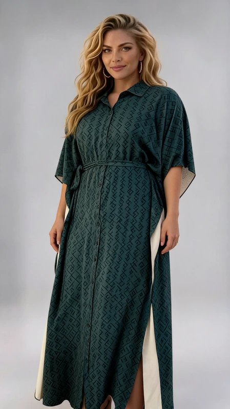 Καλοκαιρινό maxi μίνιμαλ φόρεμα plus size μπλε, με ζωνάκι ασορτί, αέρινο και δροσερό. Αν θες να είσαι άνετη με ένα δροσερό φόρεμα την άνοιξη ή το καλοκαίρι, φόρεσε το και κλέψε τις εντυπώσεις!