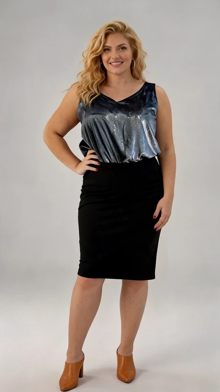 Το plus size lingerie top γκρι είναι ιδανικό μεσοφόρι για όλες τις εποχές του χρόνου. Από βισκόζη ελαστική και δαντέλα. Διάλεξε το αγαπημένο σου χρώμα και φώτισε το σκούρο κοστούμι σου!