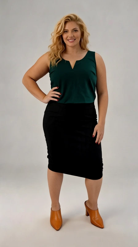 Το plus size lingerie top πράσινο είναι ιδανικό μεσοφόρι για όλες τις εποχές του χρόνου. Από σκούμπα ελαστικό. Διάλεξε το αγαπημένο σου χρώμα και φώτισε το σκούρο κοστούμι σου!
