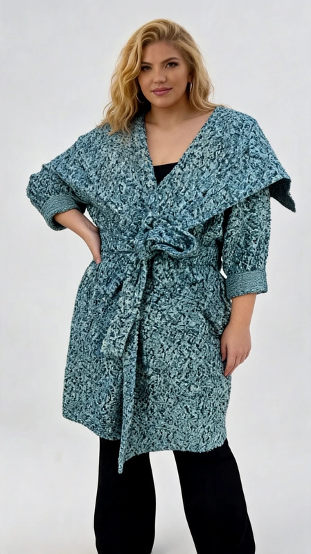 Plus size παλτό γυναικείο μπουκλέ μέχρι το γόνατο, μεσάτο, σε χρώμα γαλάζιο - PPS113 | Candiashop Boutique, Plus size παλτό γυναικείο μπουκλέ μέχρι το γόνατο, μεσάτο, γαλάζιο με εντυπωσιακο γιακά. Πάρα πολύ ζεστό και πολύ στυλάτο!