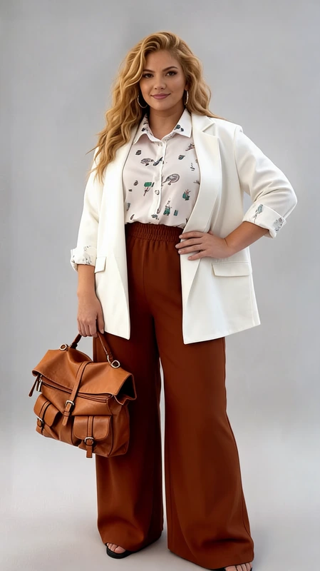 Σακάκι γυναικείο plus size λευκό από ύφασμα σκούμπα ελαστικό σε κλασική ίσια γραμμή. Ζεστό, μαλακό και ελαστικό. Ιδανικό να φορεθεί όλες τις εποχές!
