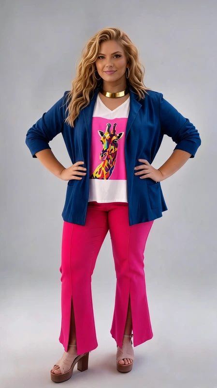 Σακάκι γυναικείο plus size τζιν - SAPS137 | Candiashop Boutique, Σακάκι γυναικείο plus size σε μπλε τζιν χρώμα σε κλασική ίσια γραμμή. Ιδανικό για φθινόπωρο αλλά και άνοιξη!