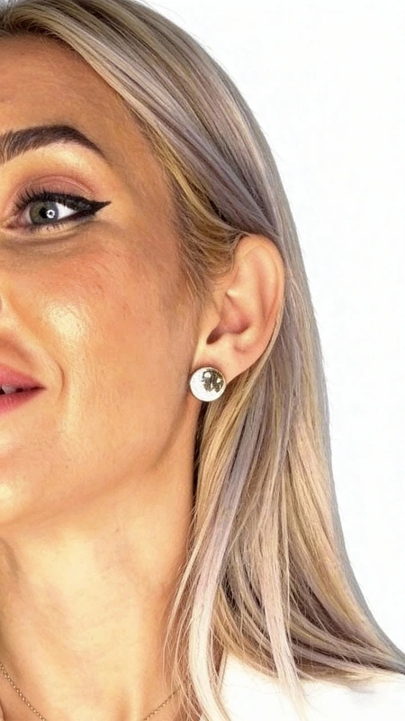 Σκουλαρίκια καρφωτά μικρά με πυρίτη λευκά - 11217, Ανακαλύψτε τη μοναδική γοητεία αυτών των καρφωτών σκουλαρικιών με πυρίτη λευκά, που συνδυάζουν την κομψότητα του minimal design με τη φυσική ομορφιά του σιδηροπυρίτη. Σχεδιασμένα από την Ελληνίδα Σχεδιάστρια Κοσμημάτων Αικατερίνη Χαλκιαδάκη, αυτά τα εξαιρετικά χειροποίητα σκουλαρίκια αποτελούν την τέλεια επιλογή για κάθε γυναίκα που εκτιμά την ποιότητα και την αυθεντικότητα.
Κάθε σκουλαρίκι φέρει έναν στρογγυλό σιδηροπυρίτη σε απαλό λευκό χρώμα κιμωλίας, που περιβάλλεται από λεπτεπίλεπτα επεξεργασμένο ορείχαλκο. Ο μικρός τους μέγεθος τα καθιστά ιδανικά για καθημερινή χρήση, ενώ η μοναδική τους αισθητική προσθέτει έναν τόνο sophistication σε κάθε outfit.
Η συνδυασμός του φυσικού πυρίτη με τον ποιοτικό ορείχαλκο δημιουργεί ένα κόσμημα που ξεχωρίζει για την ανθεκτικότητά του και την χρονική του αξία. Αυτά τα γυναικεία σκουλαρίκια καρφωτά είναι κατάλληλα τόσο για επαγγελματικές εμφανίσεις όσο και για casual στιγμές.
Υλικό: Ορείχαλκος, Σμάλτο 
Πέτρα: Σιδηροπυρίτης