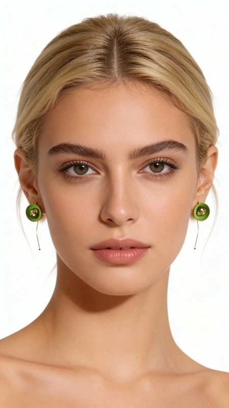 Σκουλαρίκια καρφωτά μικρά με πυρίτη πράσινα - 11220, Ανακαλύψτε την τέλεια ισορροπία μεταξύ σύγχρονης αισθητικής και φυσικής ομορφιάς με αυτά τα μοναδικά καρφωτά σκουλαρίκια με πυρίτη πράσινα, σχεδιασμένα από την Ελληνίδα Σχεδιάστρια Κοσμημάτων Αικατερίνη Χαλκιαδάκη. Κάθε τεμάχιο αποτελεί ένα μικρό έργο τέχνης που συνδυάζει το έντονο πράσινο χρώμα με τη λάμψη του φυσικού σιδηροπυρίτη.
Τα χειροποίητα σκουλαρίκια παρουσιάζουν έναν κομψό ωοειδή σχηματισμό με τον φυσικό πυρίτη να αιχμαλωτίζει το φως στο κέντρο του πράσινου σμάλτου. Η επιλογή του ορείχαλκου ως βασικό υλικό προσφέρει ανθεκτικότητα και διαχρονική αίσθηση, ενώ το πράσινο χρώμα κιμωλίας δημιουργεί μια εντυπωσιακή αντίθεση που προσελκύει το βλέμμα.
Αυτά τα μοντέρνα καρφωτά σκουλαρίκια είναι ιδανικά για καθημερινή χρήση, αλλά και για ειδικές εμφανίσεις που θέλετε να ξεχωρίσετε με στιλ και φινέτσα. Η μικρή τους διάσταση τα καθιστά εξαιρετικά ευέλικτα, συνδυάζονται τέλεια με κάθε στιλ ντυσίματος.
Υλικό: Ορείχαλκος, Σμάλτο 
Πέτρα: Σιδηροπυρίτης