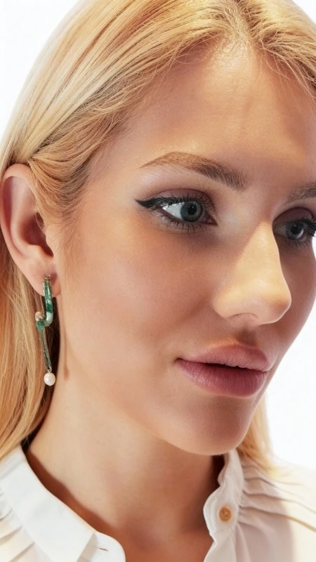 Αυτά τα εντυπωσιακά χειροποίητα σκουλαρίκια καρφωτά με μαργαριτάρια συνδυάζουν την κλασική κομψότητα με τη σύγχρονη αισθητική. Σχεδιασμένα από την Ελληνίδα Σχεδιάστρια Κοσμημάτων Αικατερίνη Χαλκιαδάκη, αποτελούν έναν ιδανικό συνδυασμό τέχνης και στυλ που ανανεώνει κάθε εμφάνιση.\u000AΗ μοναδική geometric σιλουέτα με την πράσινη πατίνα δημιουργεί μια vintage αισθητική που ξεχωρίζει, ενώ οι λευκές πέρλες στο κάτω μέρος προσδίδουν κλασική χάρη. Ο χαλκός έχει υποστεί ειδική επεξεργασία που δημιουργεί τον χαρακτηριστικό πράσινο χρωματισμό, δίνοντας σε κάθε κόσμημα μια ξεχωριστή προσωπικότητα.\u000AΑυτά τα κρεμαστά σκουλαρίκια είναι ιδανικά για γυναίκες που αγαπούν τα statement κοσμήματα με χαρακτήρα. Η εργονομική τους σχεδίαση εξασφαλίζει άνεση καθ\u0027 όλη τη διάρκεια της ημέρας, ενώ η ποιότητα κατασκευής εγγυάται αντοχή και διάρκεια.\u000AΥλικό: Χαλκός \u000AΠέτρα: Μαργαριτάρι