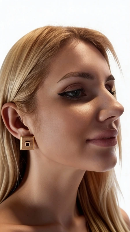 Χειροποίητα γυναικεία καρφωτά σκουλαρίκια ξύλο - 3033, Ανακαλύψτε τη μοναδική ομορφιά των χειροποίητων καρφωτών σκουλαρικιών με ξύλο, που συνδυάζουν τη φυσική θερμότητα του ξύλου με τη χρυσαφί λάμψη του ορείχαλκου. Αυτά τα εντυπωσιακά τετράγωνα σκουλαρίκια είναι σχεδιασμένα από την Ελληνίδα Σχεδιάστρια Κοσμημάτων Αικατερίνη Χαλκιαδάκη και αποτελούν την τέλεια επιλογή για τη σύγχρονη γυναίκα που αναζητά μοντέρνα κοσμήματα με χαρακτήρα.
Η γεωμετρική τους φόρμα και ο μινιμαλιστικός σχεδιασμός τα καθιστούν ιδανικά για καθημερινή χρήση, ενώ παράλληλα προσδίδουν μια εκλεπτυσμένη πινελιά σε κάθε εμφάνιση. Το συνδυασμός των φυσικών υλικών δημιουργεί μια αίσθηση οργανικής κομψότητας που ταιριάζει τόσο σε casual όσο και σε πιο επίσημα looks. Αυτά τα πρωτότυπα γυναικεία σκουλαρίκια αποτελούν μια εξαιρετική επένδυση για τη συλλογή κοσμημάτων σας. Συνδυάστε τα με άλλα κομμάτια από την ίδια σειρά για ένα ολοκληρωμένο boho chic στυλ. Για τη διατήρηση τους, αποφεύγετε την επαφή με νερό και αποθηκεύετε τα σε στεγνό μέρος.
Υλικό: Ορείχαλκος, Ξύλο