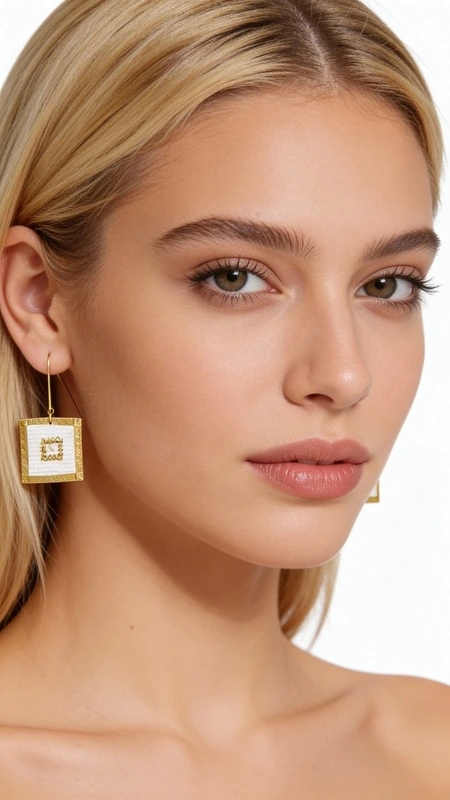 Κεντητά σκουλαρίκια statement με γεωμετρικά σχέδια από χρυσοκλωστή σε λευκό - SKOUL-4682, Ανακαλύψτε την τέλεια ισορροπία μεταξύ κλασικής κομψότητας και σύγχρονου στυλ με αυτά τα εντυπωσιακά κεντητά σκουλαρίκια statement. Σχεδιασμένα από την Ελληνίδα Σχεδιάστρια Κοσμημάτων Αικατερίνη Χαλκιαδάκη, αυτά τα μοναδικά κοσμήματα συνδυάζουν τη χρυσοκλωστή με γεωμετρικά σχέδια σε καθαρό λευκό χρώμα, δημιουργώντας ένα έργο τέχνης που μεταμορφώνει κάθε εμφάνιση.
Η τετράγωνη γεωμετρική φόρμα με το περίτεχνο κεντητό μοτίβο στο εσωτερικό προσφέρει μια φρέσκια προσέγγιση στα παραδοσιακά χειροποίητα κοσμήματα. Το λευκό χρώμα σε συνδυασμό με τις χρυσές λεπτομέρειες δημιουργεί μια αίσθηση πολυτέλειας που ταιριάζει τόσο σε καθημερινές όσο και σε επίσημες περιστάσεις.
Αυτά τα κρεμαστά σκουλαρίκια είναι η ιδανική επιλογή για γυναίκες που αναζητούν πρωτότυπα κοσμήματα με ελληνική υπογραφή. Ο μοντέρνος σχεδιασμός τα καθιστά κατάλληλα για γάμους, βραδινές εξόδους ή για όσες θέλουν να προσθέσουν έναν εντυπωσιακό τόνο στην καθημερινότητά τους.
Φυλάσσετε σε στεγνό μέρος, αποφεύγετε την επαφή με αρώματα και καλλυντικά.
Υλικό: Ορείχαλκος, Ύφασμα